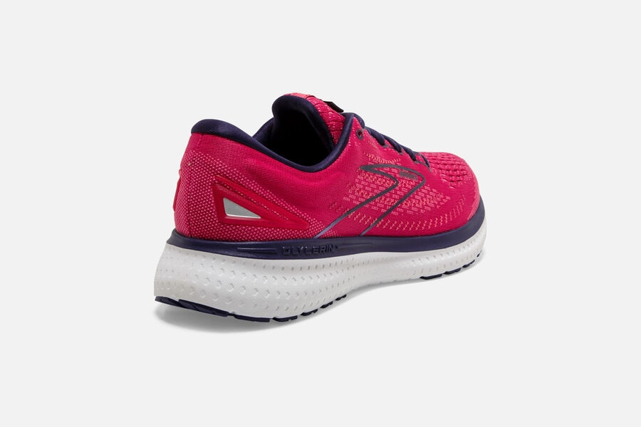 Glycerin 19 Road Brooks Running Shoes NZ Womens - Red/Black - JEYCQD-468